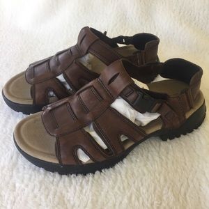 TEVA Leather Waterproof Fisherman Sandals Size 11